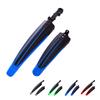 2 Pcs Fashion Bicycle Mudguard Mountain Bike Fenders Set Mudguards Bicycle Mudguard for Bicycle Front and Rear Fenders DaJiKan (Color : Black red) view 2