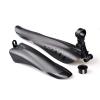 2 Pcs Bicycle Mudguard Mountain Bike Fenders Set Mudguards Bicycle Mudguard Wings for Bicycle Front and Rear Fenders DaJiKan (Color : Black 1) view 1