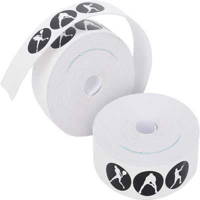 Alomejor Tennis Racket Tape, Durable Protection Easy Application 5m/16.4ft Racket Guard Sticker for Outdoor Players Beginners and Club Matches