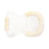 HORZE Harleigh Gel Pad with Full Lambskin Padding - Off-White - One Size view 1