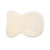 HORZE Harleigh Gel Pad with Full Lambskin Padding - Off-White - One Size view 2