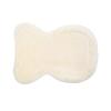 HORZE Harleigh Gel Pad with Full Lambskin Padding - Off-White - One Size view 3