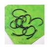 100pcs Coating Carp Hooks High Carbon Steel Matt Black with Barb Size 2 4 6 8 10 Carp Fishing Hook DaJiKan (Color : 100pcs Size 2) view 1