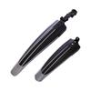 2 Pcs Fashion Bicycle Mudguard Mountain Bike Fenders Set Mudguards Bicycle Mudguard for Bicycle Front and Rear Fenders DaJiKan (Color : Black Gray) view 1