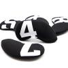 HB1 Waterproof Neoprene Golf Club Iron Cover Double Sided Putter Iron Head Covers Protector Headovers 10Pcs/Set (Black) view 4