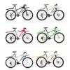 2PCS Cycling Mountain Bike Bicycle Front Mudguard Rear Fender Mud Guard Set for MTB Road Bike Wings DaJiKan (Color : Red 1) view 4