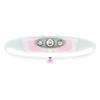 KNOG Bandicoot Run 250 USB Rechargeable LED Headlamp - Bright 40m Beam, Red Halo Mode, IP67 Waterproof Camping Headlamp - Comfortable Anti-Odor Silicone Strap for Running, Grape view 1