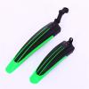 2 Pcs Bicycle Mudguard Mountain Bike Fenders Set Mudguards Bicycle Mudguard Wings for Bicycle Front and Rear Fenders DaJiKan (Color : Green 1) view 1
