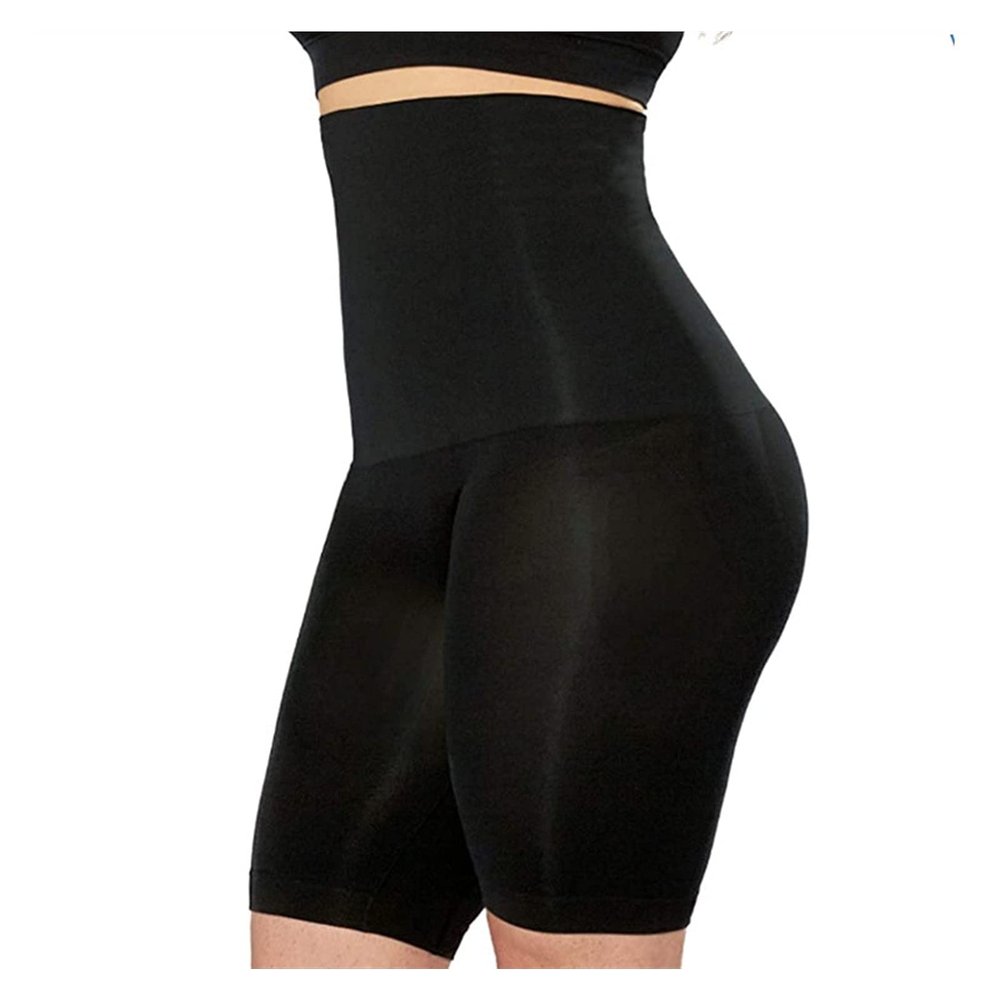 Women Postpartum Body Shaper Shorts High Waist Trainer Shapewear Tummy Control Panties Thigh Slimmer Underwear (Color : Black, Size : XXXX-Large -5XL)