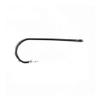 100pcs Carbon Steel Fishing Hooks Black Color Long Shank Straight Shank Streamer Dry Fly Tying Fishing Hook for Jig DaJiKan (Color : Red) view 1