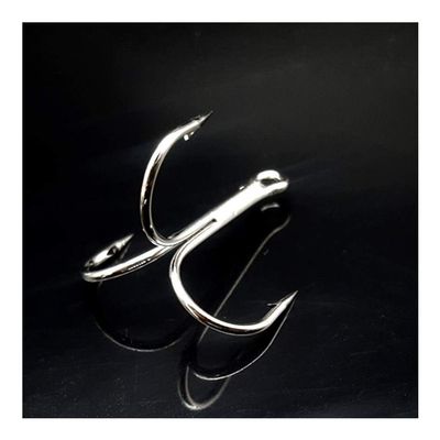 100pcs/pack Triple Hook High Carbon Steel 3551 Treble Fishing Hooks 18# DaJiKan