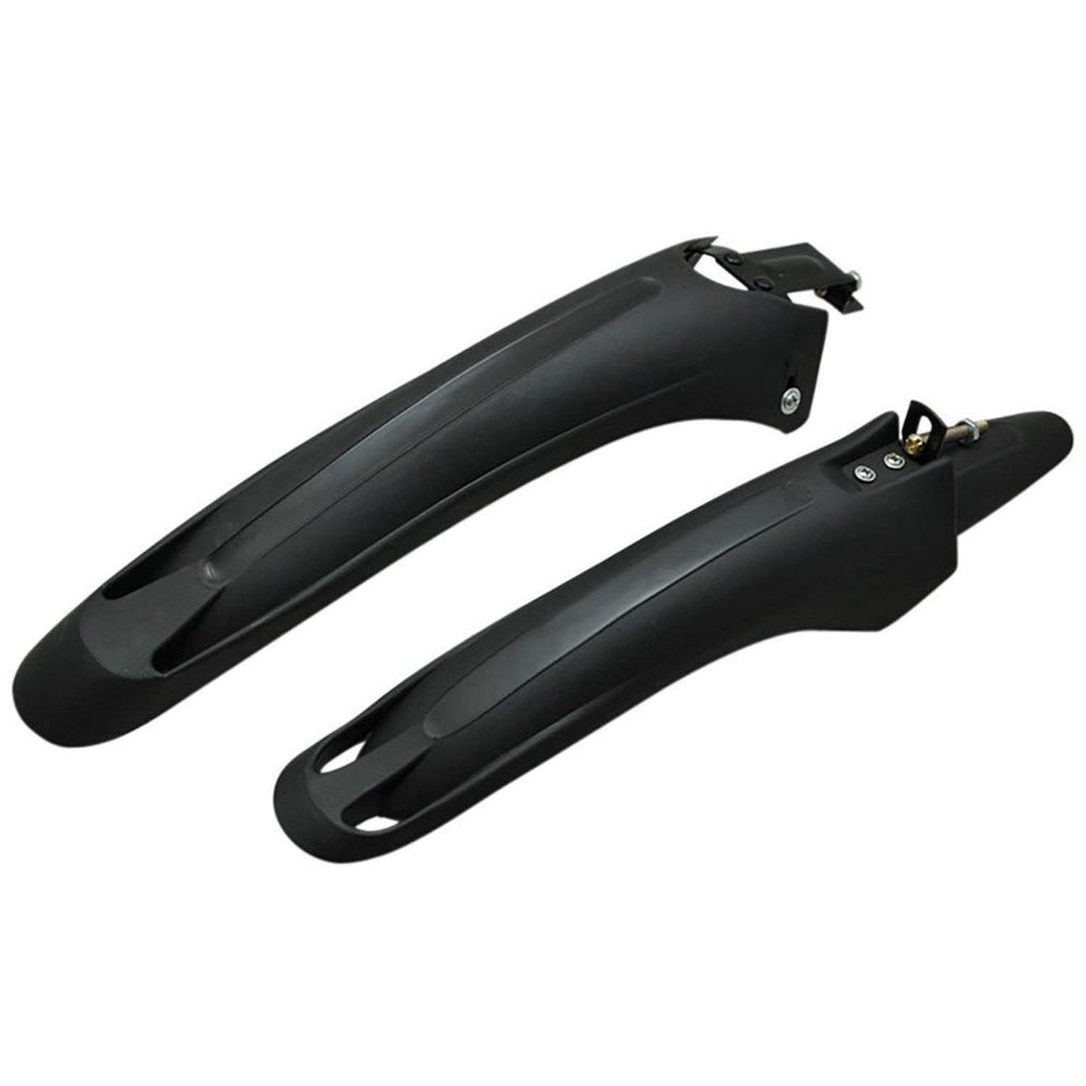 1 Set 35mm Tube Bicycle Riding Mudguard Plastic MTB Mountain Bike Tail Head Fender Mud Protect Guards Wings Front Rear Fenders DaJiKan