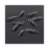 50Pcs/lot Soft Lure Pin Fishing Lure Connectors Fishing Hook Pins Assist Fishing Tools Spring Twist Crank Lock DaJiKan view 3