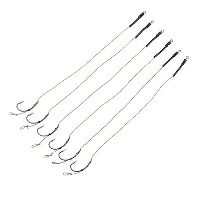 12 X Carp Fishing Hook Link Tied Rigs Terminal Tackle DaJiKan (Model Number : 2)