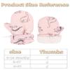 Slivery Color Toddler Gloves Kids Mittens Winter Warm Lined Fleece Gloves Waterproof Snow Baby Mitten for Boys Girls view 3