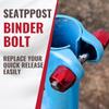 ONIPAX Bike Binder Bolt Alloy Seatpost Clamp view 3