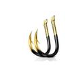 50pcs/lot Tungsten Steel Fishing Hooks Single Circle Fishhook Barbed Carp Fishing Hooks Sea Accessories Tackle DaJiKan (Color : 12) view 1