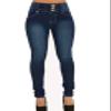 Women Plus Size Butt Lift High Waist Skinny Jeans Denim Pants view 1