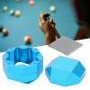Hilitand Billiard Chalk Holder, Aluminum Portable Mini Cue Tip Magnetic Billiard Pool Cue Chalk Box for Billiard Billiard Competition(Blue) view 2