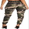 DvaeMalligo Camo Pants Womens Cargo Jogger Pants with Multi Pockets Slim Army Fatigue Camouflage Sweatpants Active Work Hiking Pants view 2