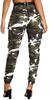 Camo Pants Womens Joggers Cargo Hiking Pants with Pockets Slim Camouflage Army Fatigue Sweatpants Active Works Pants view 2