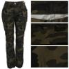Camo Pants Womens Cargo Joggers Pants with Pockets Slim Camouflage Outdoor Lounge Sweatpants Athletic Works Hiking Pants view 4