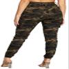 Camo Pants Womens Joggers Cargo Pants with Pockets Slim Camouflage Outdoor Lounge Sweatpants Athletic Works Hiking Pants view 2