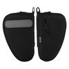 DBTAC Pistol Rug Case | Tactical 1x Handgun Firearm Shooting Padded Case with Lockable Zipper, Removable & Reflective Patch (8.5" x 5.5" Small Pistol Case, Black)