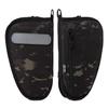 DBTAC Pistol Rug Case | Tactical 1x Handgun Firearm Shooting Padded Case with Lockable Zipper, Removable & Reflective Patch (10.5" x 6" Medium Pistol Case, Charcoal Camo) view 1