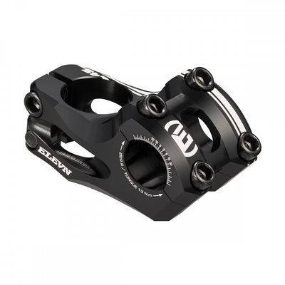 Elevn 22.2mm Overbite Stem 1-1/8" Black (Black, 57mm)