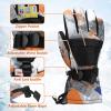 Odtmger Ski Gloves, Warmest Waterproof and Breathable Snow Gloves for Cold Weather, Fits Both Men & Women,for Parent Child Kids Outdoor view 2