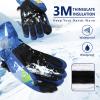 Odtmger Ski Gloves, Warmest Waterproof and Breathable Snow Gloves for Cold Weather, Fits Both Men & Women,for Parent Child Outdoor view 3