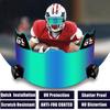 GY Football Visor Professional Football Helmet Visor for Youth Football Helmets and Adult Football Helmet Visors, Includes Visor Clip (Revo Green) view 2