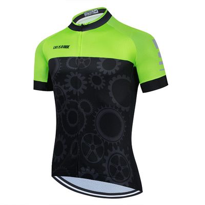 Men's Cycling Jersey Short Sleeve Bike Jacket Biking Shirt Quick Dry Breathable Mountain Bicycle Clothing