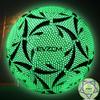 EVZOM Soccer Ball Luminous Official Match Game American Soccer Ball Size 4 for Boys, Girls, Kids Ages 8 to 12 Years Old Outdoors Indoors Sports Ball Training view 1