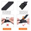 Premium Tie Down Straps Short, 4 Pack Adjustable Lashing Straps Ratchet Straps Heavy Duty Ratchet Tie Down Straps Cargo Straps with Cam Buckle Suitable for Carrying Various Cargo or Luggage view 3