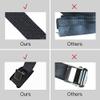 Premium Tie Down Straps Short, 4 Pack Adjustable Lashing Straps Ratchet Straps Heavy Duty Ratchet Tie Down Straps Cargo Straps with Cam Buckle Suitable for Carrying Various Cargo or Luggage view 4