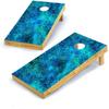 Mossy Oak Graphics, Cornhole Board Wrap Kit, Elements Coastal Inshore, 2 Pieces of 24.5 x 48.5, Peel and Stick Vinyl, Pre-Cut Hole view 1