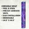 Mossy Oak Graphics, Cornhole Board Wrap Kit, Elements Coastal Indigo, 2 Pieces of 24.5 x 48.5, Peel and Stick Vinyl, Pre-Cut Hole view 2
