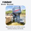Adjustable Manual Boat Jack Plate  High Grade Marine Aluminum  Standard Unit - for up to 30hp Outboard Motors  by On The Fly Jack Plates view 4