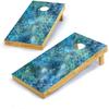 Mossy Oak Graphics, Cornhole Board Wrap Kit, Elements Coastal Shoreline, 2 Pieces of 24.5 x 48.5, Peel and Stick Vinyl, Pre-Cut Hole view 1