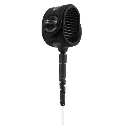 FCS Freedom Helix Comp Leash Natural-Black 6ft0in