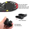 BESTYMXY Bike Pedals Road Bike Pedals+Cleat Set+Cleat Cover with Road Bike Handlebar Tapes(Green) view 4