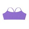 Kurve Girls' Underwear Crop Training Bra, Seamless Racerback Crop Top, UV Protective Fabric UPF 50+ (Made with Love in The USA), Lavender, Medium/Large (Ages 9-14) view 1