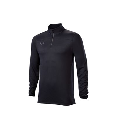 EvoShield Men's 1/4 Zip, Black, Small, (WB6007101S)