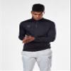EvoShield Men's 1/4 Zip, Black, Small, (WB6007101S) view 3