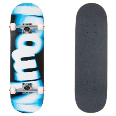 Blue Spin Blur First Push 7.625" Complete Skateboard by Almost