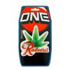 One Mfg Radical Leaf Snowboard Stomp Pad 5" x 4" - Lightweight, Anti-Slip, USA Made Traction view 2