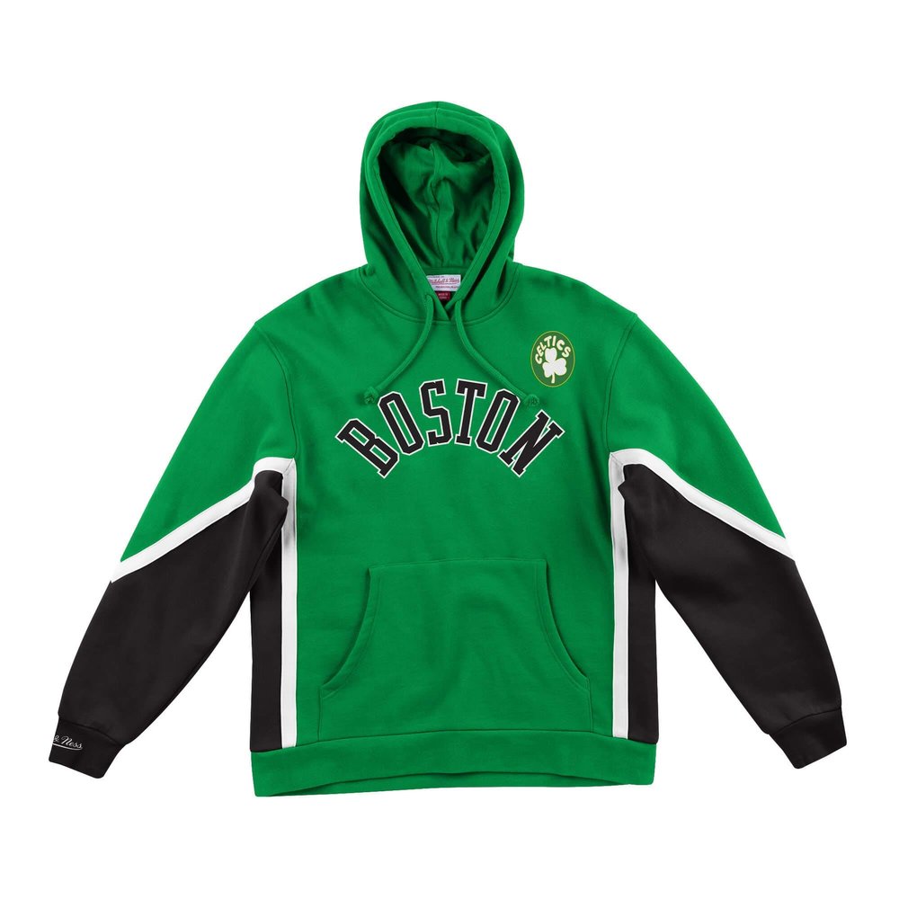 Mitchell & Ness Final Seconds Fleece Hoody Boston Celtics, 2XL Green