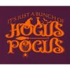 Go All Out 3X-Large Maroon Adult It's Just A Bunch Of Hocus Pocus Halloween Sweatshirt Crewneck view 3